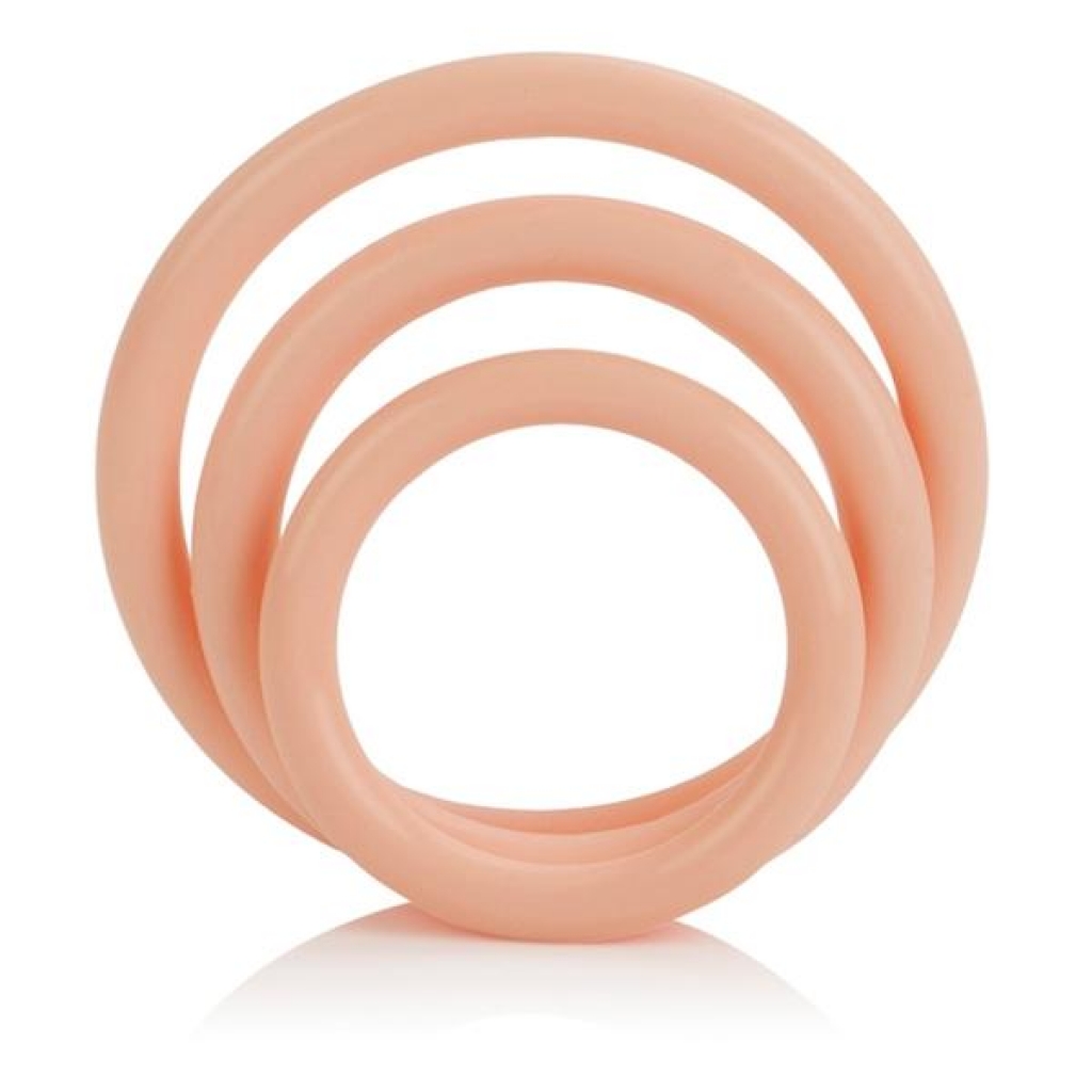 Tri-Rings Natural Beige - 3 Pack