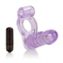 Double Diver Vibrating Enhancer Penetrator Purple