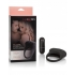 Black Silicone Lovers Arouser with Vibrator