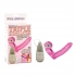 The Ultimate Triple Stimulator Flexible Dong with Cock Ring - Pink