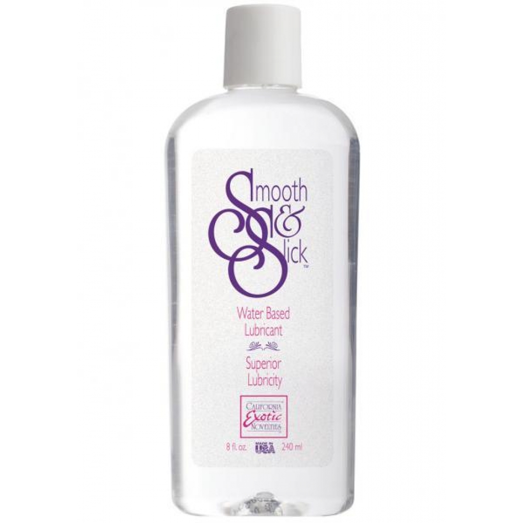 Smooth and Slick Water-Based Lubricant - 8 Oz Clear