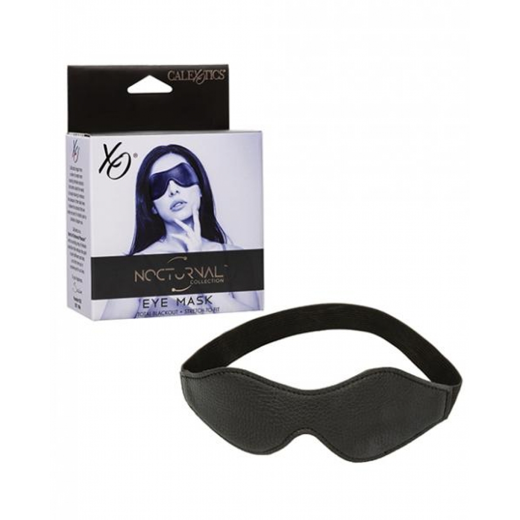 Nocturnal Collection Stretch To Fit Eye Mask - Black