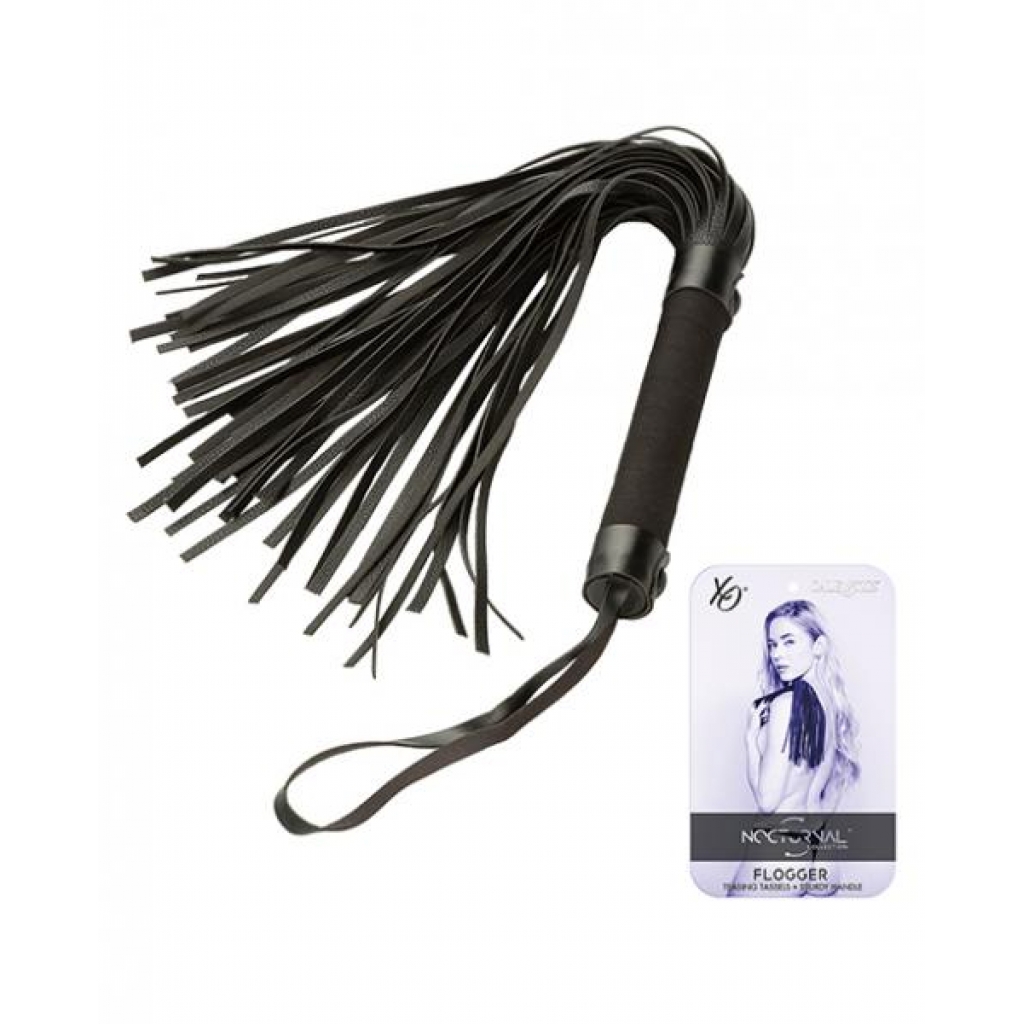 Nocturnal Collection Flogger - Black