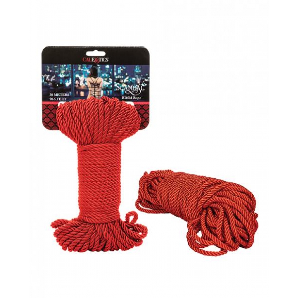 Scandal BDSM Rope - 30m Red