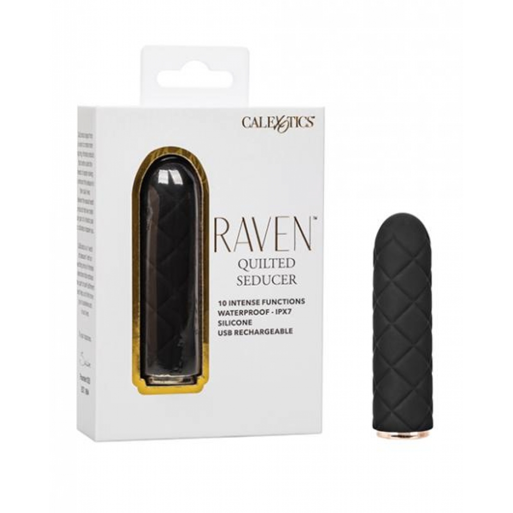 Raven Quilted Seducer - Discreet Pleasure Device