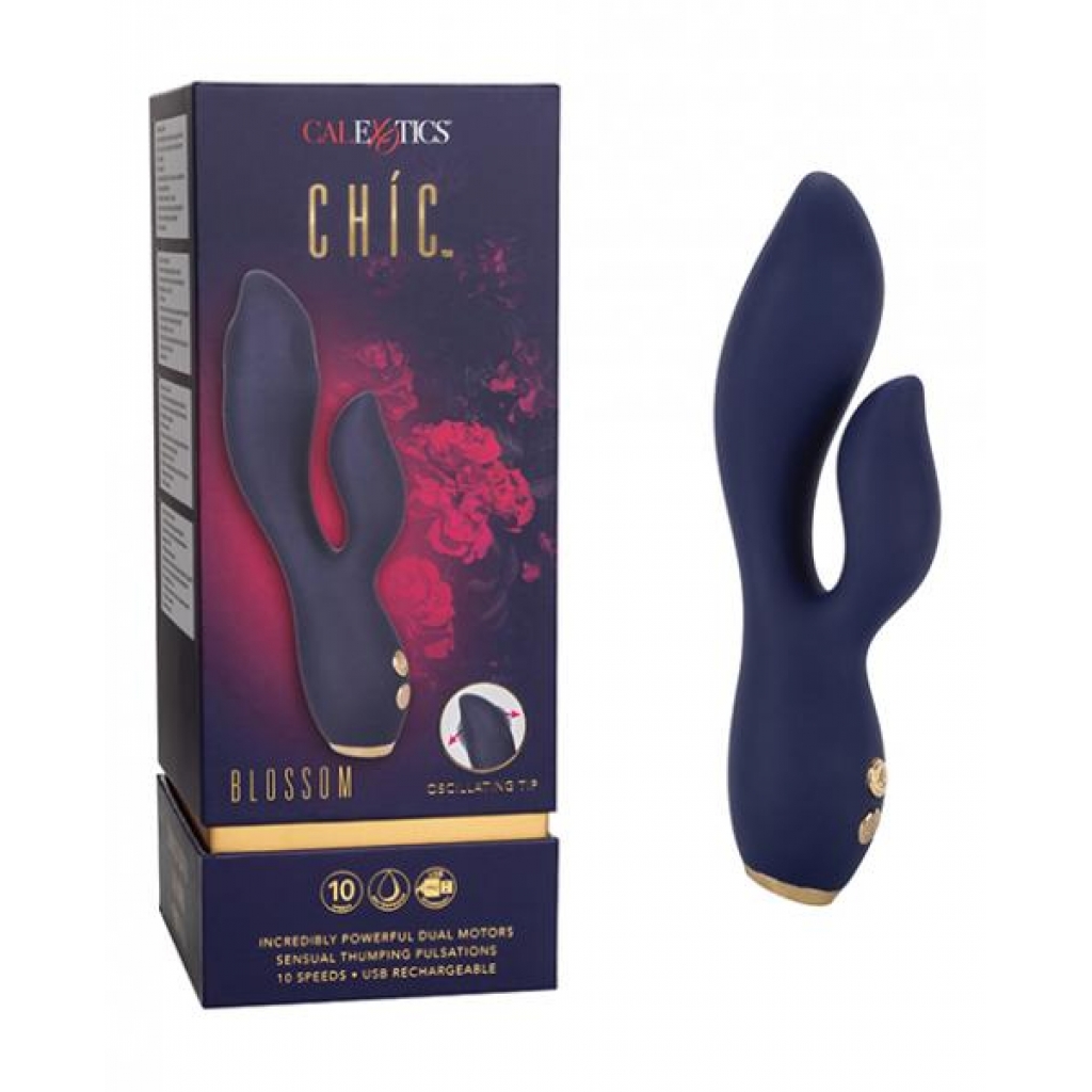 Chíc Blossom Vibrator - Blue