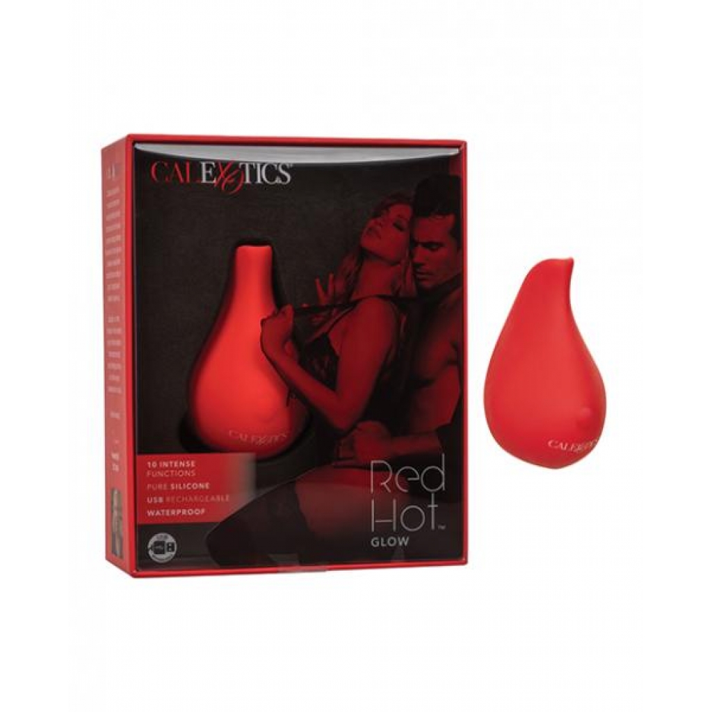 Red Hot Glow Vibrator - 10 Powerful Functions