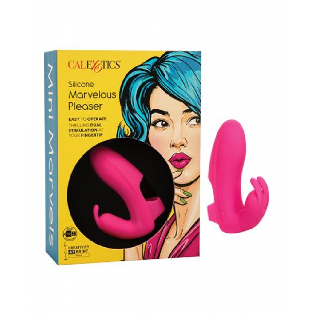 Mini Marvels Silicone Marvelous Pleaser - Pink