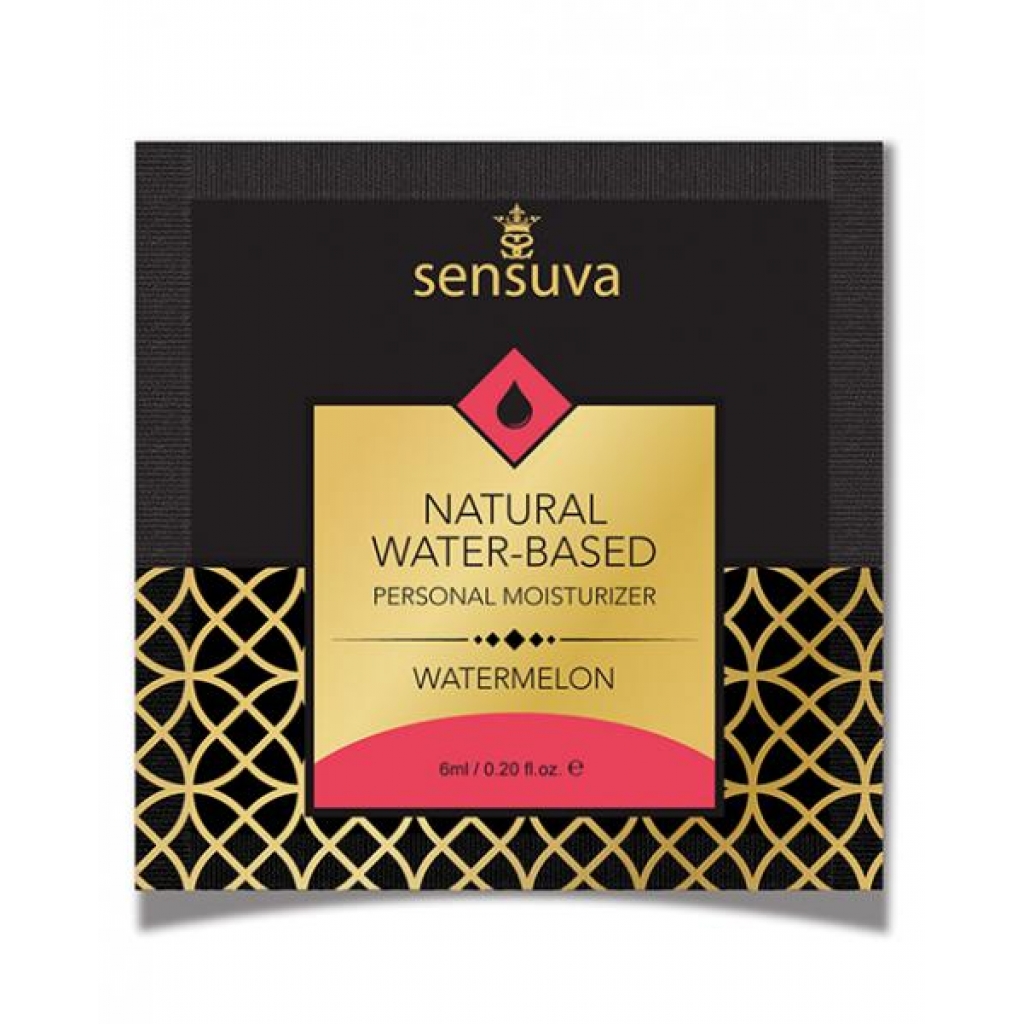 Sensuva Natural Water-Based Personal Moisturizer - Watermelon