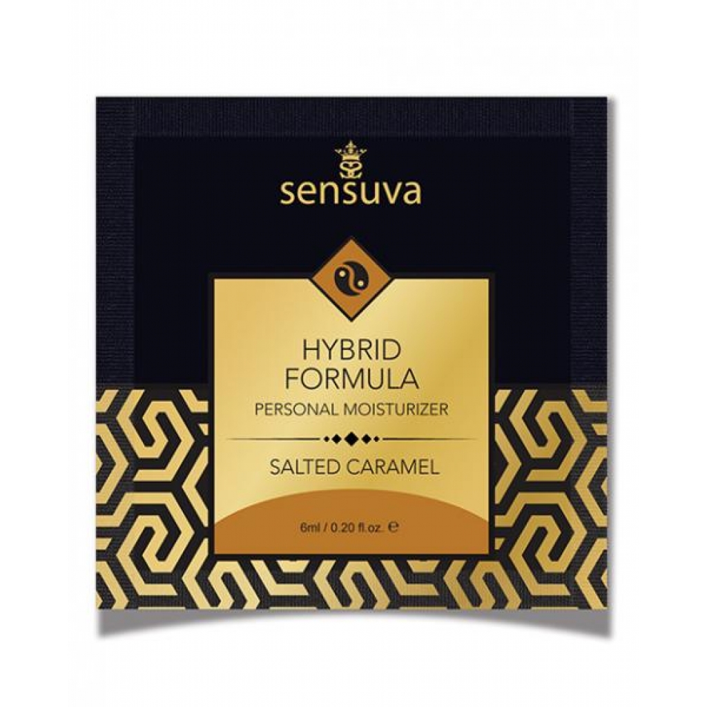 Sensuva Hybrid Personal Moisturizer - Single Use Packet Salted Caramel