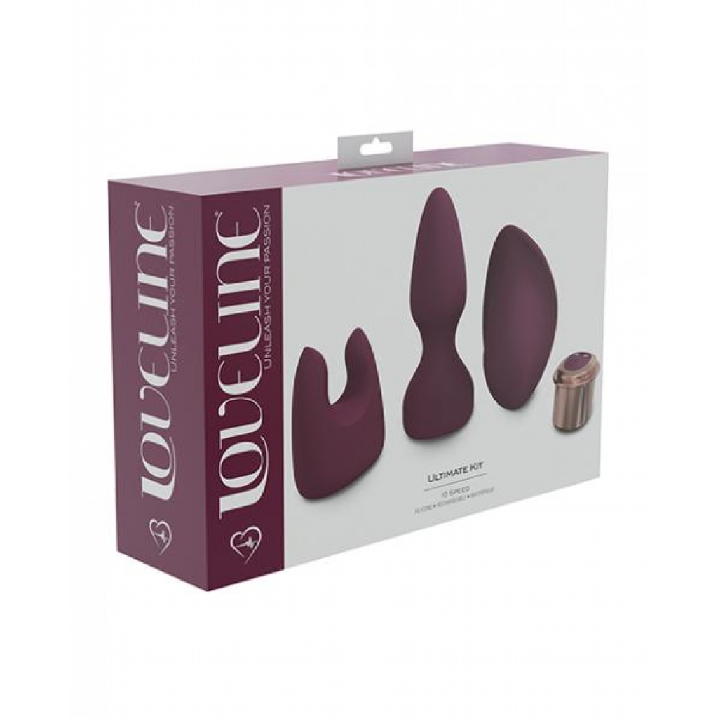 Shots Loveline Ultimate Kit - Burgundy Red