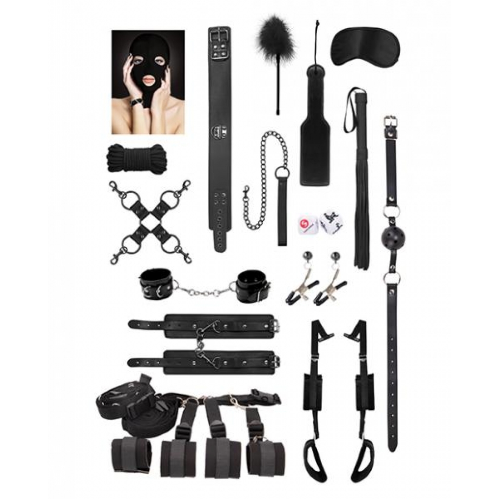 Ouch! Advanced Bondage Kit - Black