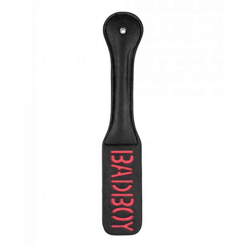 Shots Ouch Bad Boy Paddle – Black