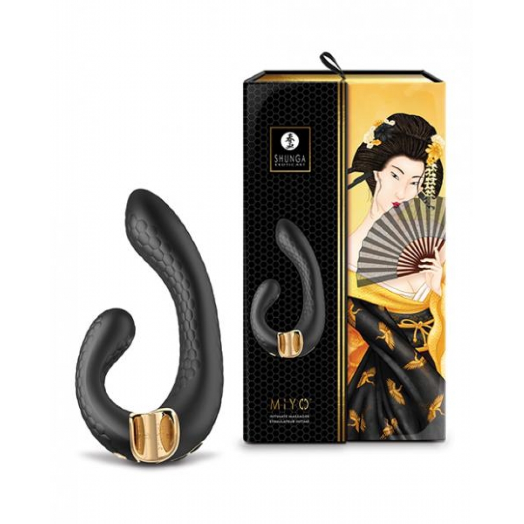 Shunga Miyo Intimate Massager - Black