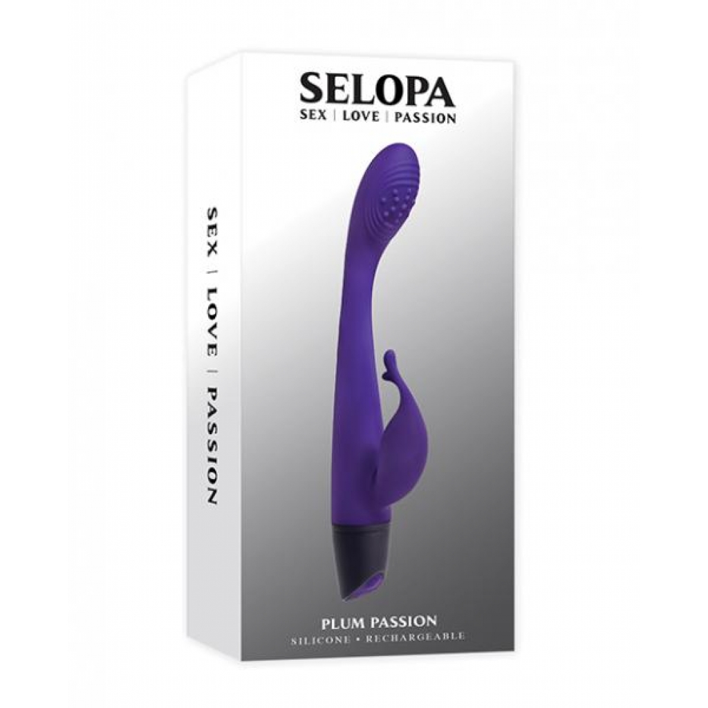 Selopa Plum Passion Vibrator - Purple