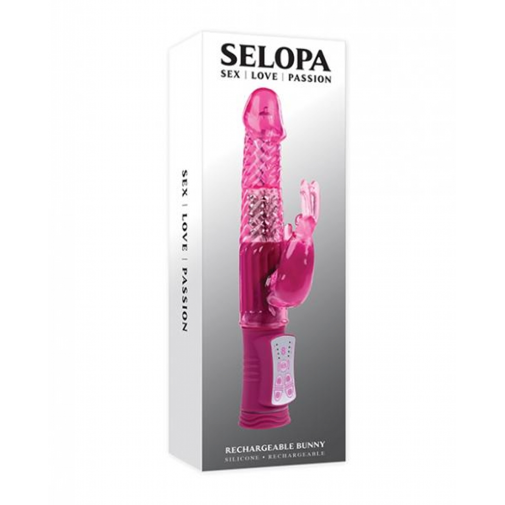 Selopa Rechargeable Bunny Vibrator - Pink