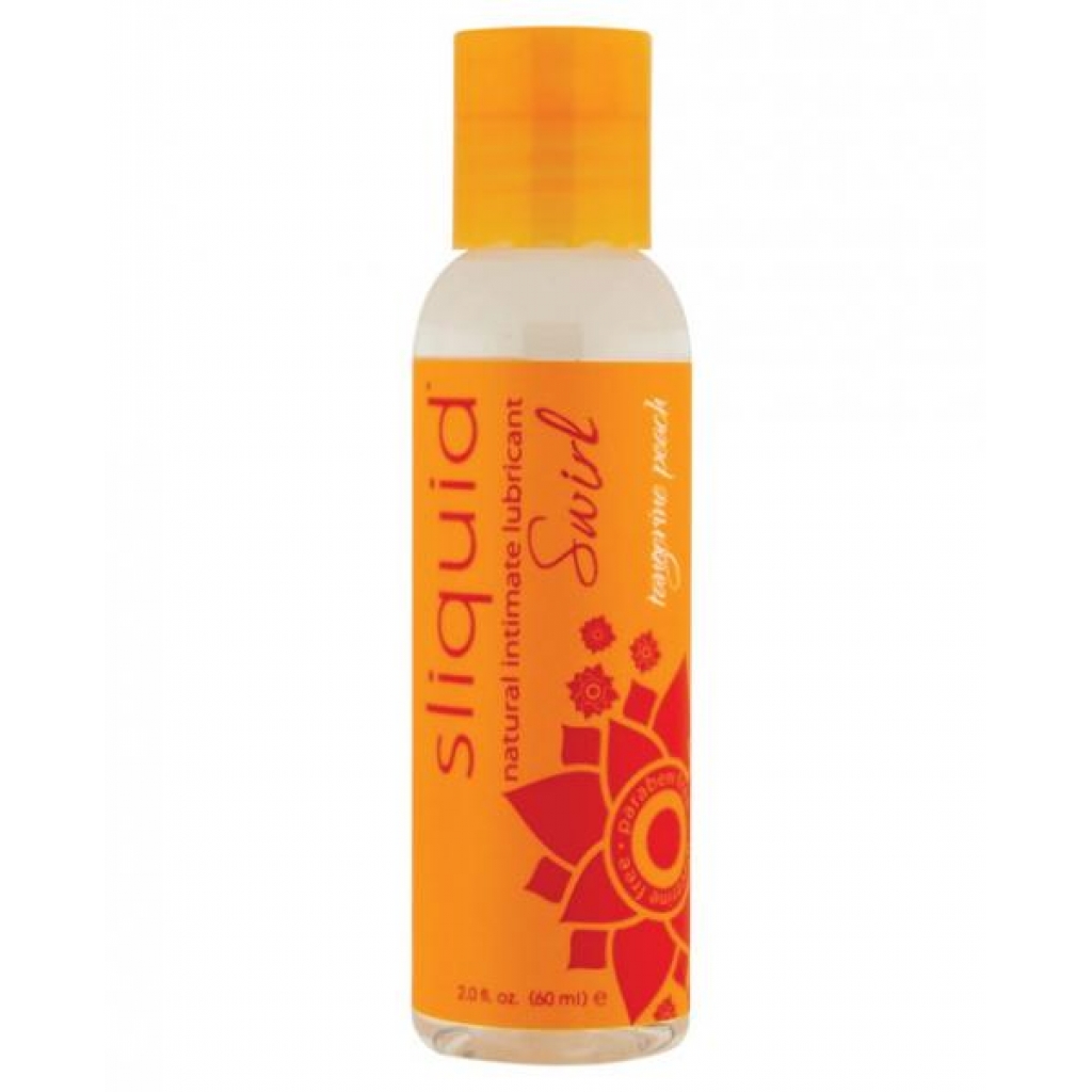 Sliquid Naturals Swirl Tangerine Peach Lubricant - 2oz