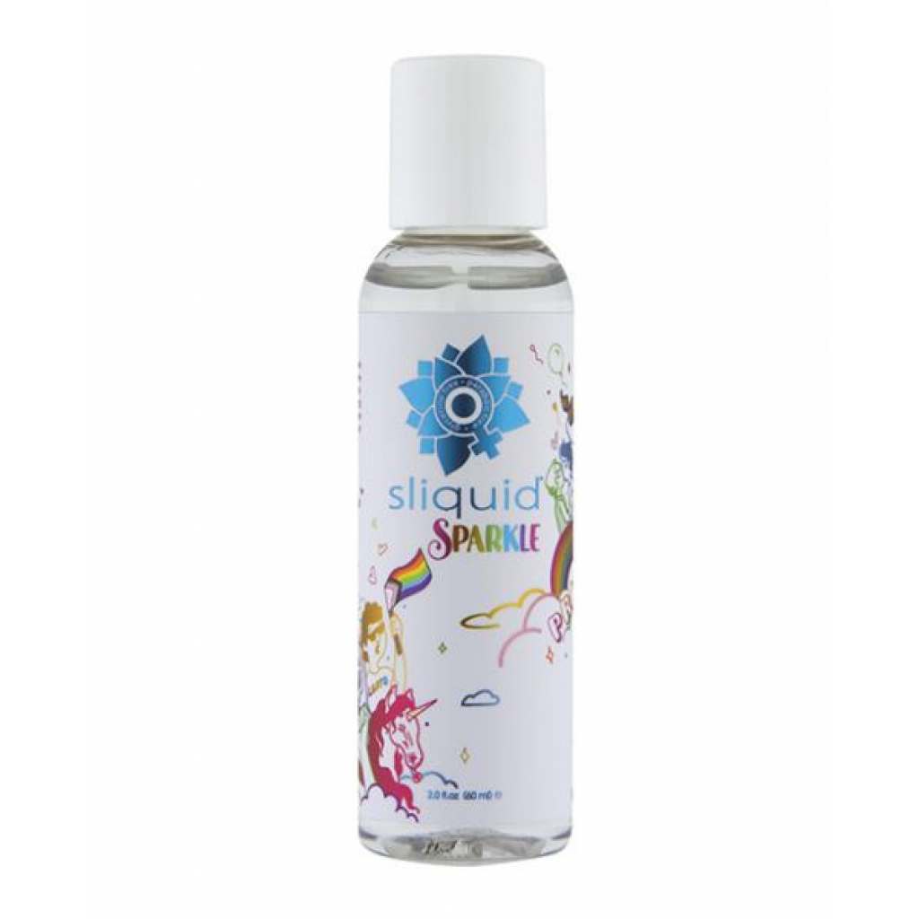 Sliquid Naturals Sparkle Pride Water-Based Lube - 2 Oz