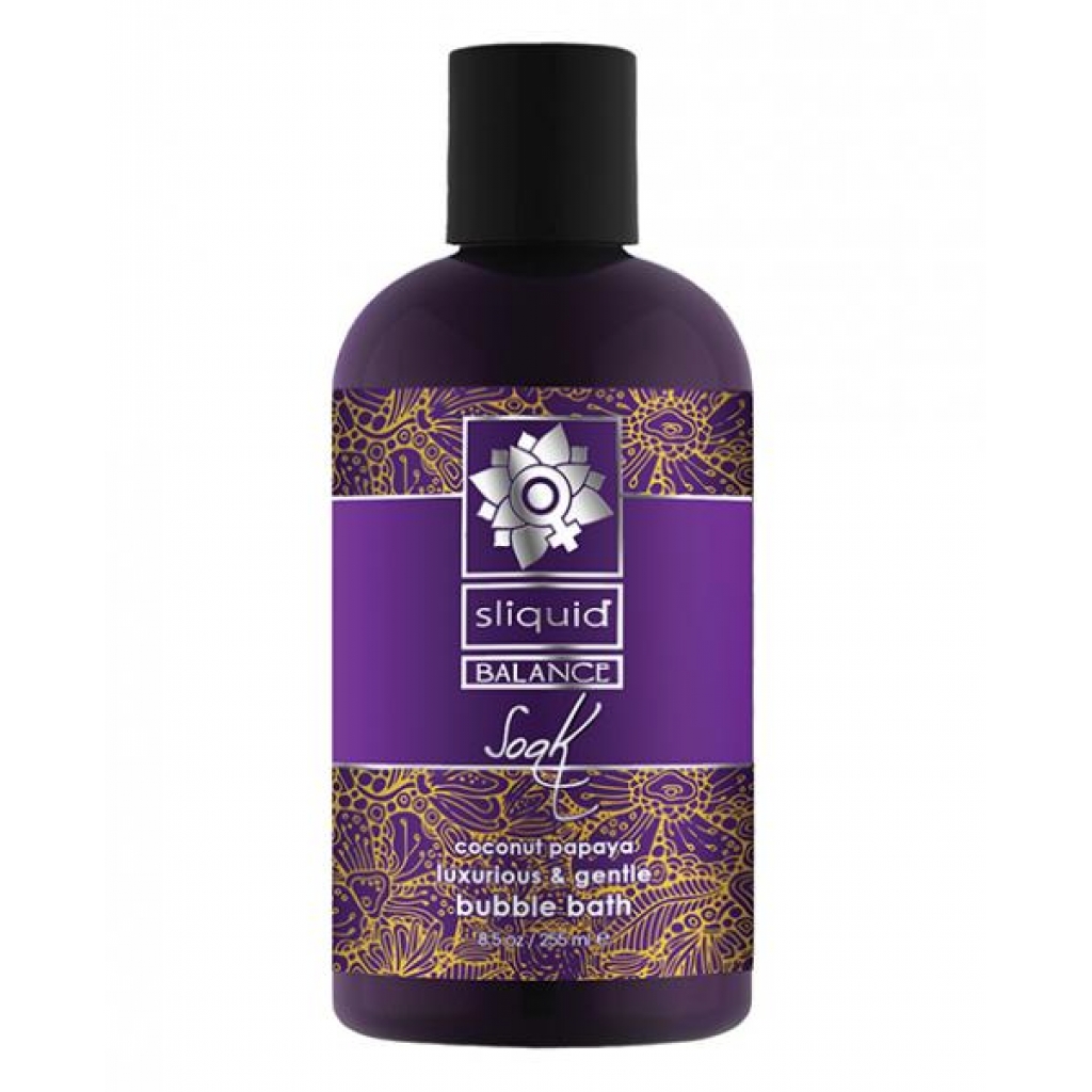 Sliquid Balance Soak Bubble Bath - Coconut Papaya