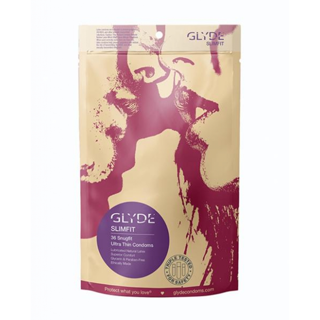 Glyde Slim Pack of 36 for Safe Intimacy