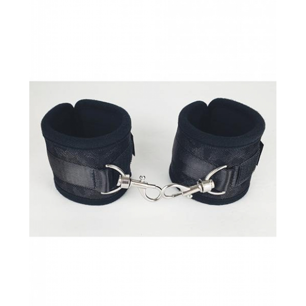 Spartacus Neoprene Wrist Restraints in Black