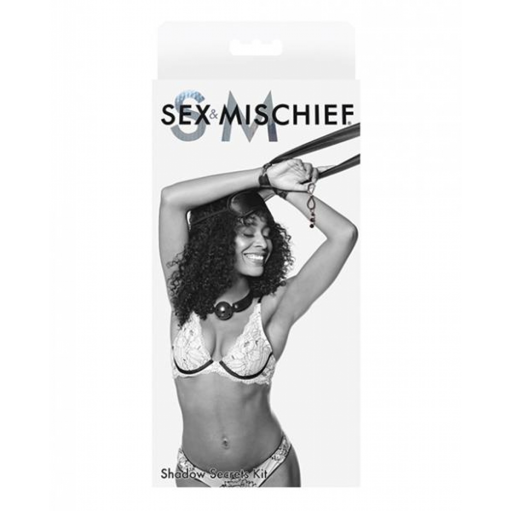 Sex & Mischief Shadow Secrets Kit – Black