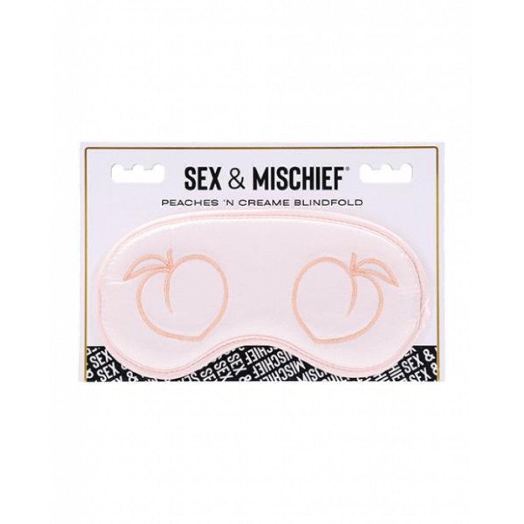 Sensory Delight - Peaches 'n Cream Blindfold in Beige