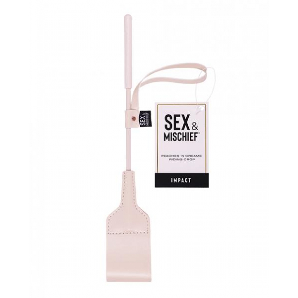 Peaches 'n Cream Riding Crop - Beige