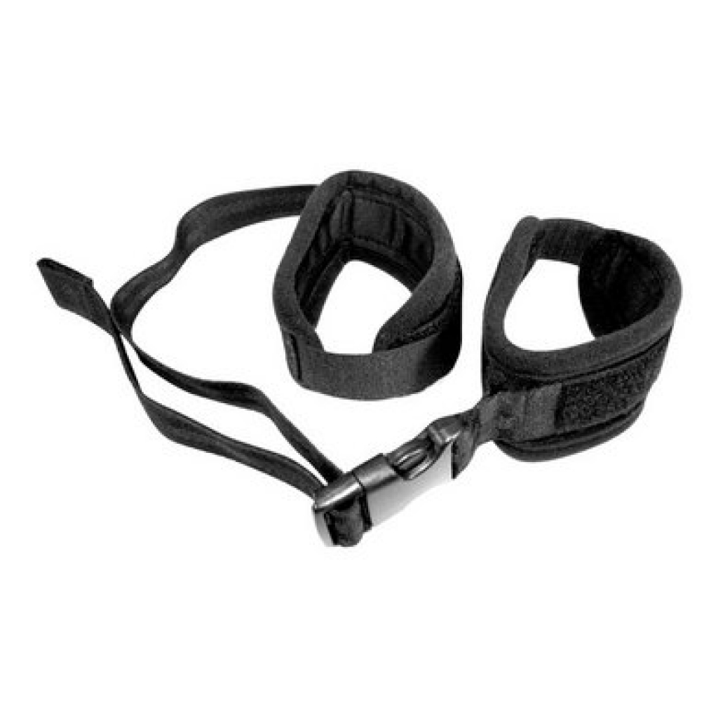 Sex & Mischief Adjustable Handcuff - Black