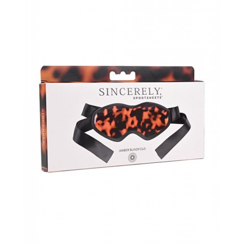 Sincerely Amber Blindfold - Red