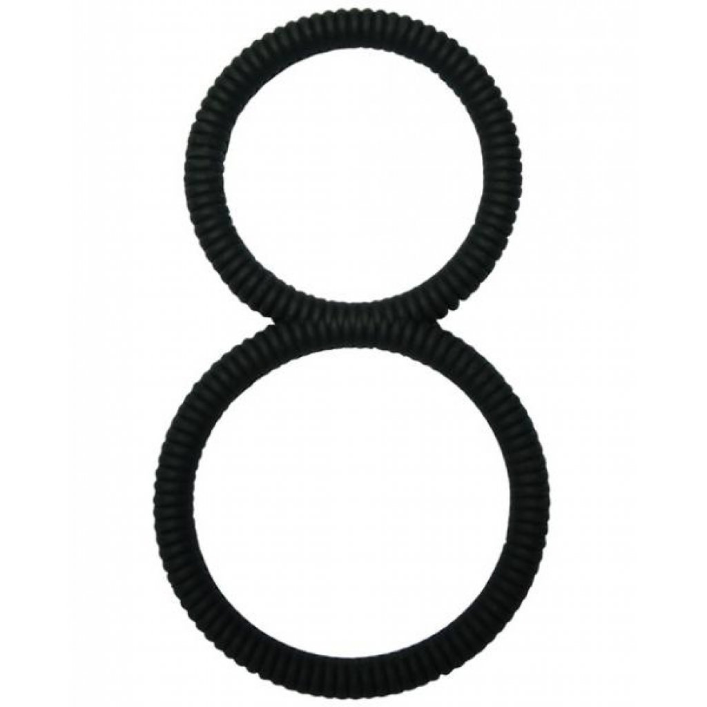 Malesation 8 Ring Black