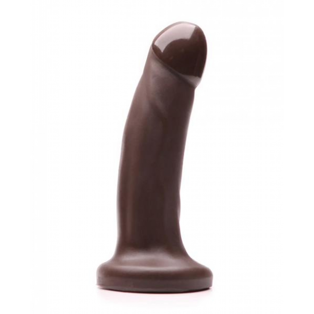 Tantus Mark O2 Dual Density Dildo - Espresso Brown