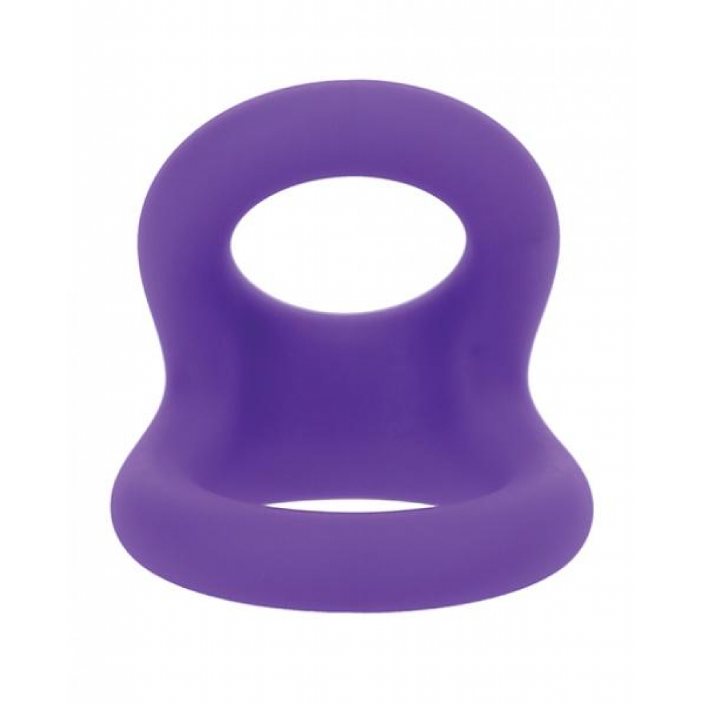 Tantus Uplift Silicone C Ring - Lilac Purple