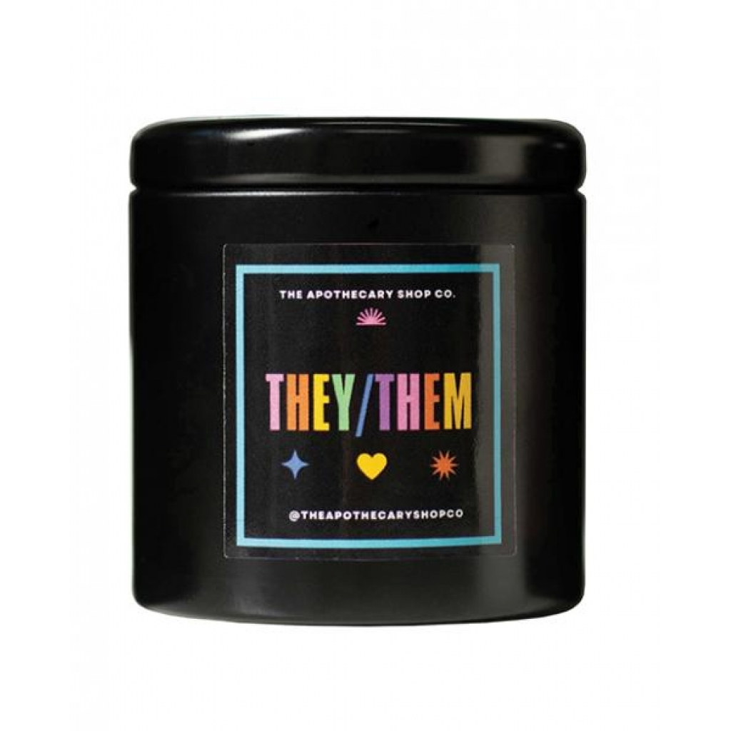 Gender Fluid They/Them Candle - Aromatic Delight