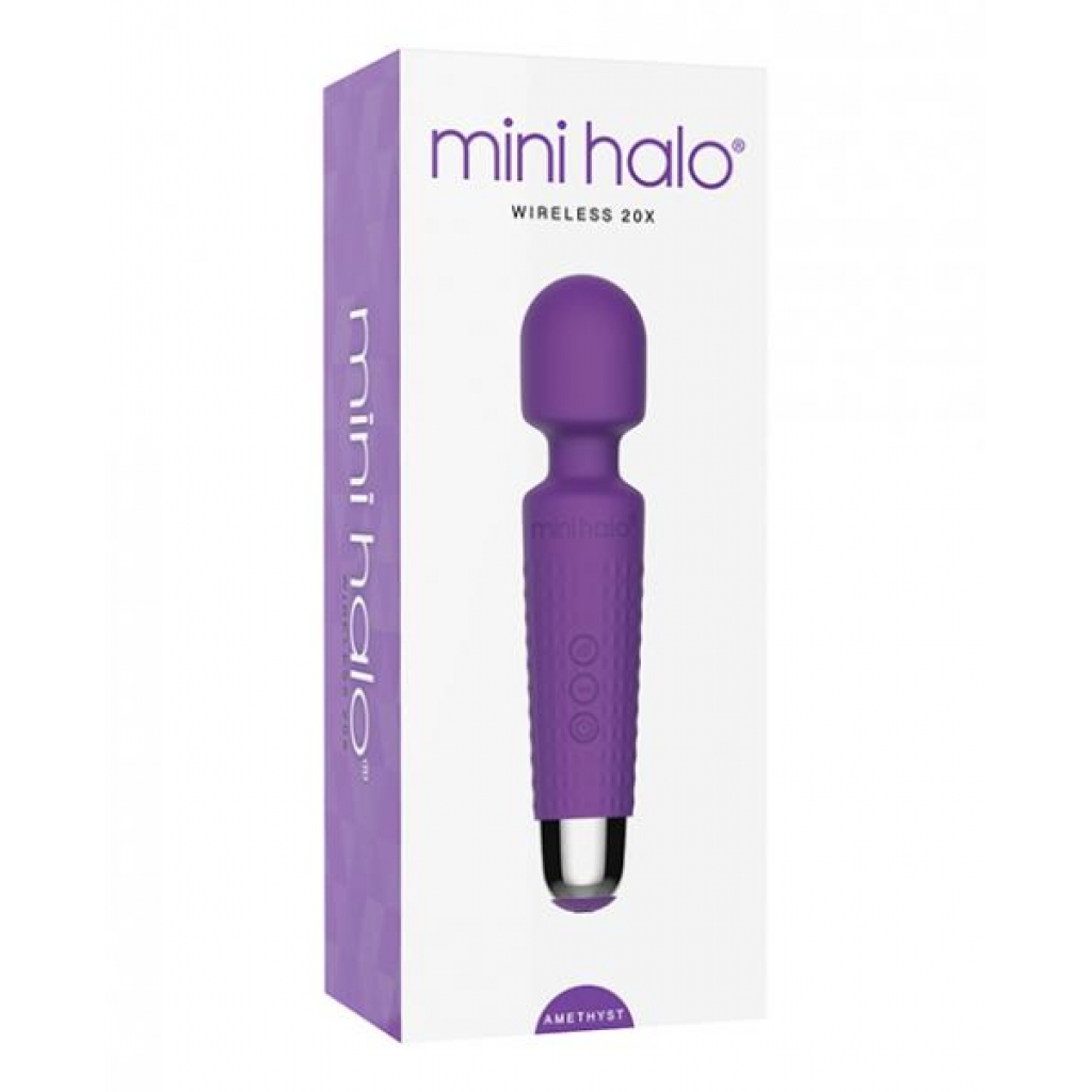 Mini Halo Wireless 20x Wand in Amethyst Purple