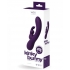 Kinky Bunny Plus Rechargeable Dual Vibe Deep Purple