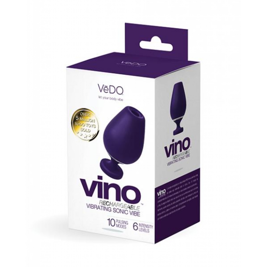 Vedo Vino Rechargeable Sonic Vibe - Purple