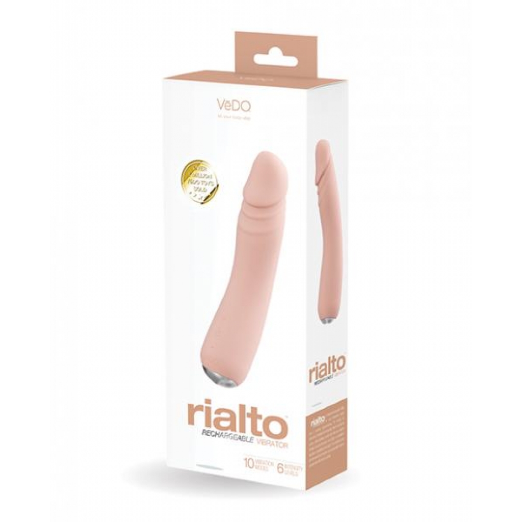 Vedo Rialto Rechargeable Vibe - Vanilla