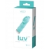 Luv Plus Rechargeable Clitoral Vibe - Turquoise Blue