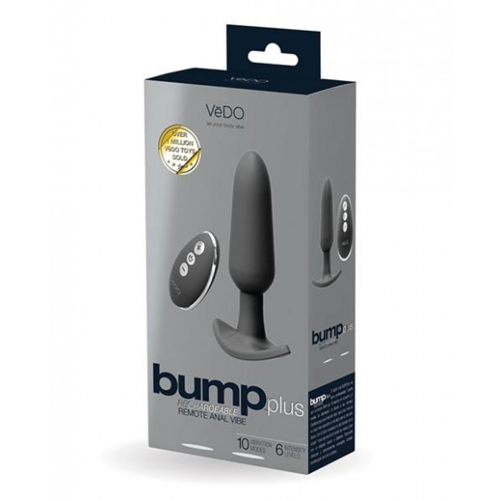 VeDO Bump Plus Rechargeable Remote Control Anal Vibrator