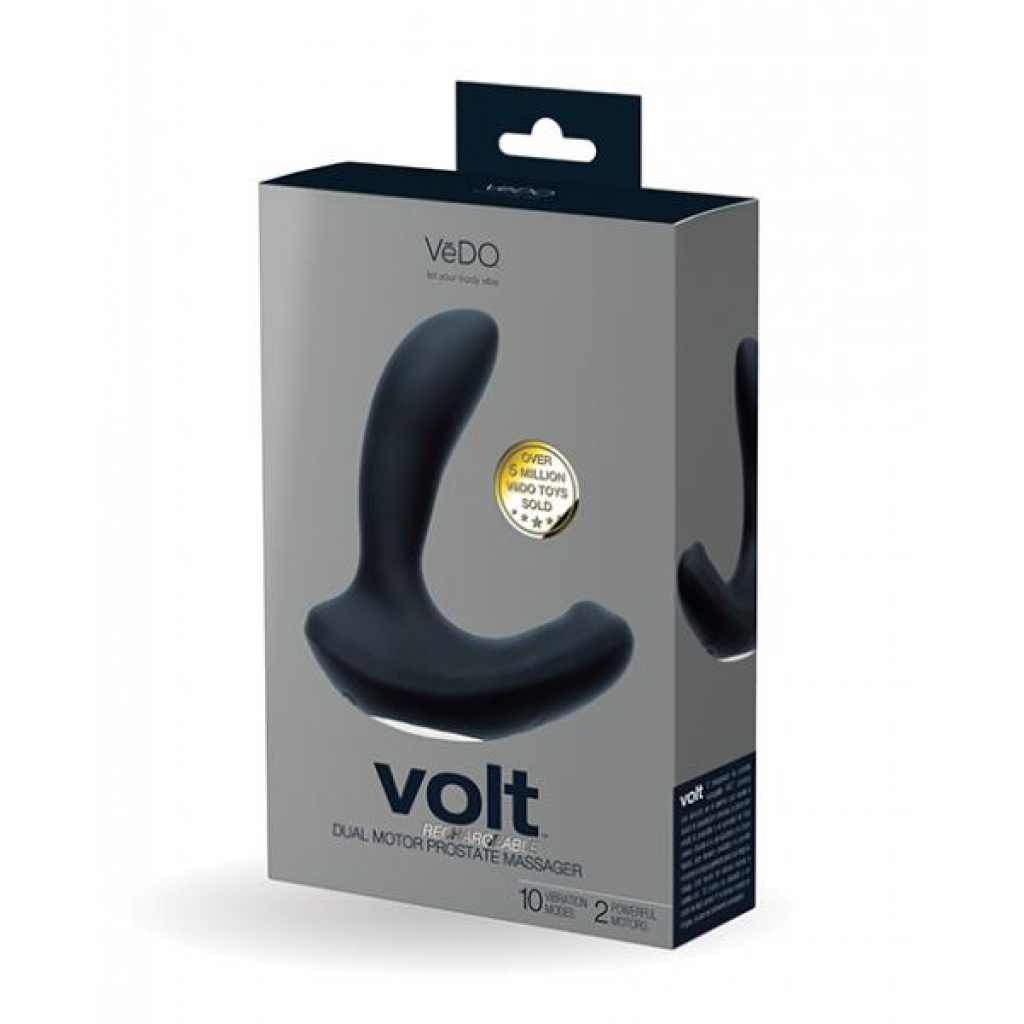 Vedo Volt Rechargeable Prostate Vibe - Black