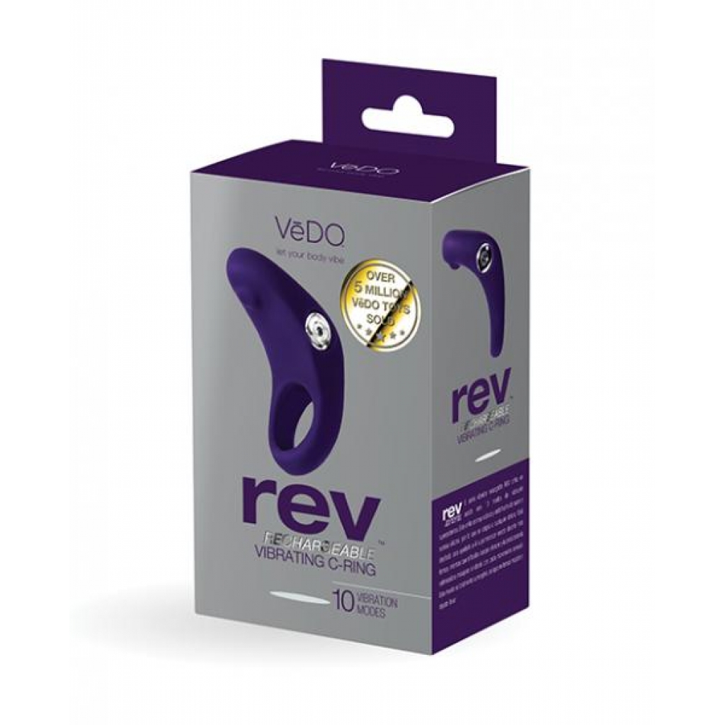 Vedo Rev Rechargeable C Ring - Purple