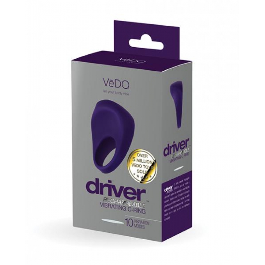 Vedo Driver Rechargeable C Ring - Purple