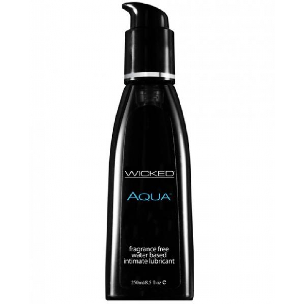 Wicked Aqua Water-Based Lubricant - Fragrance Free 8.5oz