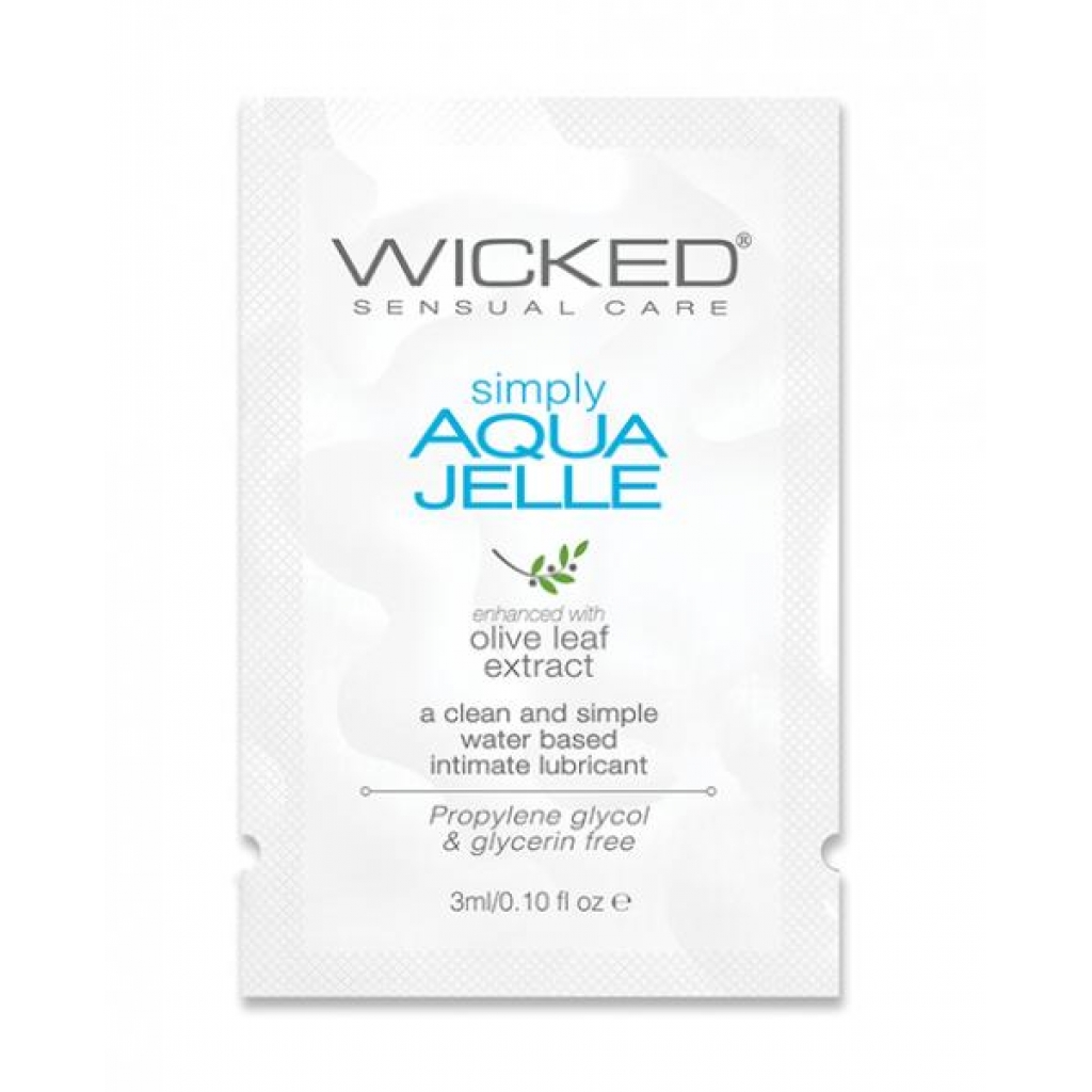 Wicked Simply Aqua Jelle - Water Based Lubricant