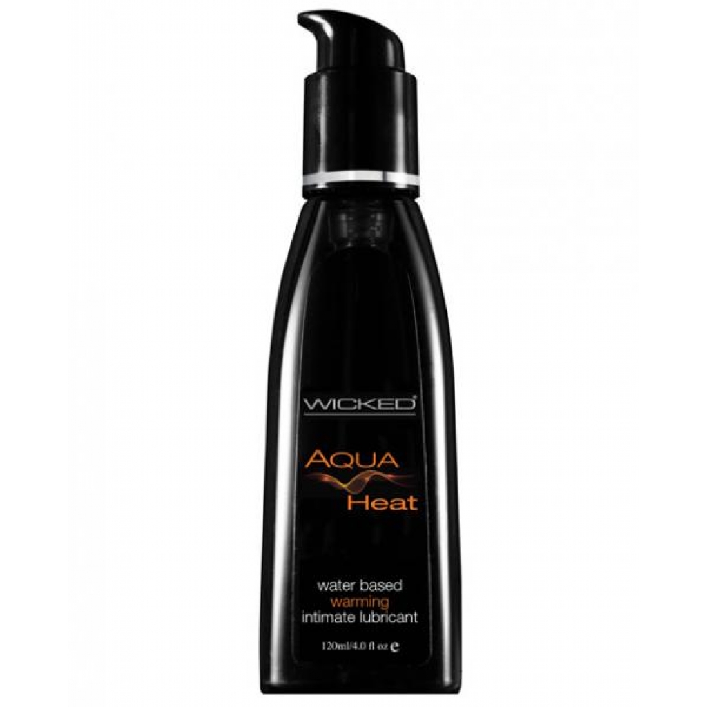 Wicked Aqua Heat Warming Water-Based Lubricant - 4oz