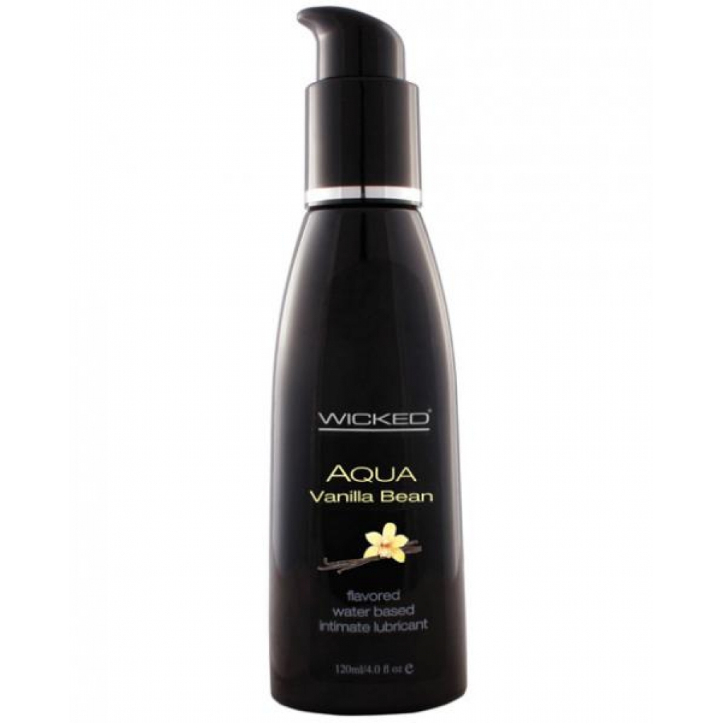 Wicked Aqua Lubricant Vanilla Bean 4oz