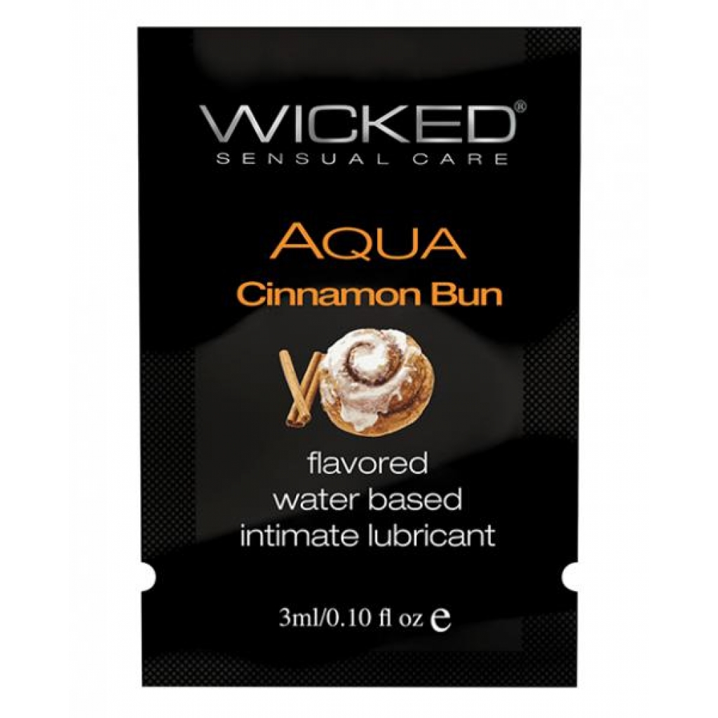 Wicked Sensual Cinnamon Bun Lubricant - 0.1 Oz