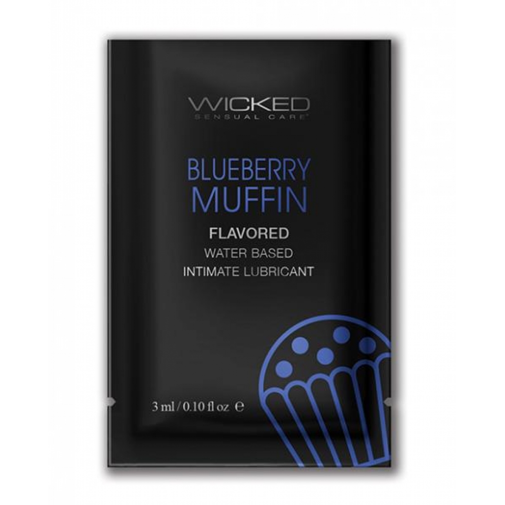 Wicked Sensual Care Water-Based Lubricant - Blueberry Muffin