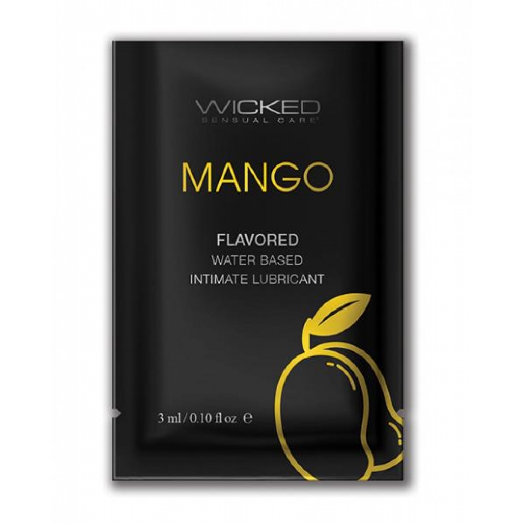 Wicked Sensual Care Water-Based Lubricant - Mango Flavor